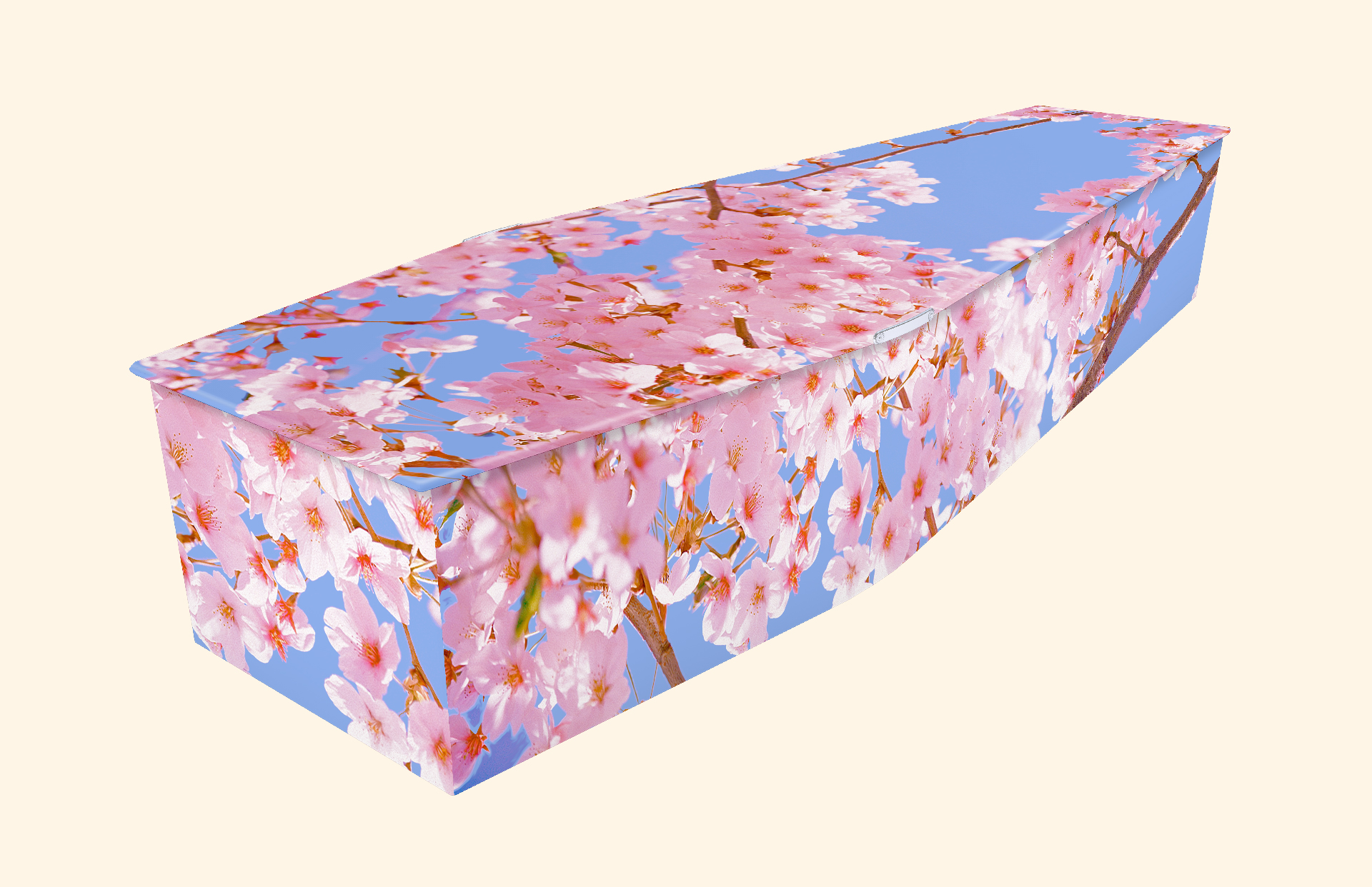Floral Picture Coffins Personal Picture Coffins from Colourful Coffins ® Tel 01865 779172